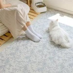 [콩심팥심]논슬립 시어서커 카펫 북유럽 시어서커 러그 사계절 거실