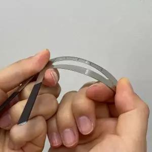 스테인리스 눈썹그리기 눈썹가이드 그리기 대칭