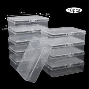 보물상자 3510PCS 투명 상자 카드 게임 컨테이너 정리함 보드 케이스 보관 포장 포커