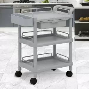 CART-601B 웨건 주방트롤리 이동식카트 3단 웨곤 무빙 무빙카트 (W8FD29A)