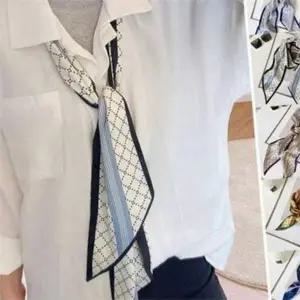 데일리 여성 스카프 패턴 패션 스카프 얇은 가을 환절기 넥스카프