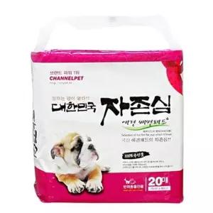 애견 배변 훈련 화장실 패드 대형 76cmX60cm 20매 강아지배변패드 (W92F62E)