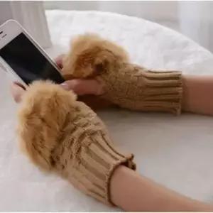 방한마스크 토끼털 핸드워머 장갑 겨울 탈토시 암워머