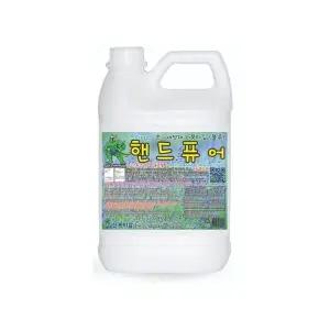 핸드퓨어 블루 거품비누 3.75리터 공중화장실 거품비누 대용량물비누 (W2BB313)