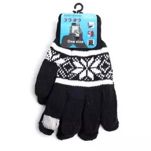 니트장갑 터치장갑 눈꽃 장갑 니트 겨울장갑 여성용 보온장갑