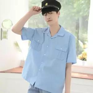 (구매) 남자 옛날교복 하복 상의  교복 학생복