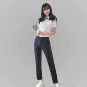 교복몰 (하복) 스판 네이비 교복바지(여자)
