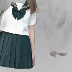 교복몰 세줄 딥그린 마린 세라복세트(반팔or긴팔)