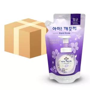 아이깨끗해 블루밍 퍼플 핸드워시 리필 200ml 24개 손세정제 거품비누 물비누 클리너 포밍