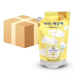 아이깨끗해 순 파우더 핸드워시 리필 200ml 24개 손세정제 거품비누 물비누 클리너 포밍
