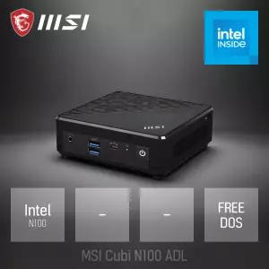 ⓒ MSI Cubi N100 ADL (베어본) / 가정용 사무용 인강용 작업용 초소형 미니PC