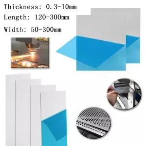 알루미늄 판 두께 0.m 0.5mm m 합금 사각 광택 시트 DIY 공예