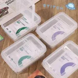 플립 커버 카드 놀이 보관 상자 투명 게임 컨테이너 케이스 포장 포커 쥬얼리 주최자