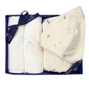 갤러리아 (압소바출산,백일,유아내의세트)콤바코튼모달바디슈트+손수건10