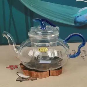 차주전자 차주전자 유리 티포트 다관 청잎호박 600ml