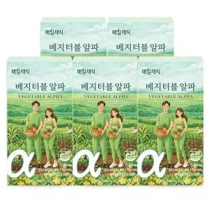 갤러리아 매일채식 베지터블 알파 120정 5개