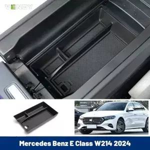 메르세데스 벤츠 E 클래스 W214 V214 E200 E260 E300 컨테이너 주최자 케이스 액세서리 용 자동차 센터