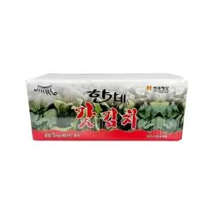 한가네 갓김치 5kg 냉장