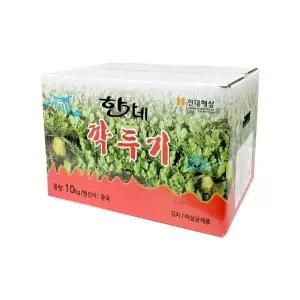 한가네 깍두기 10kg 냉장