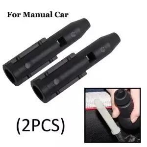 2pcs 변속 노브 슬리브 어댑터 레버 수동 ForPEUGEOT 106 206 207 301 306 307 308 2008 508 ForCITROEN C2
