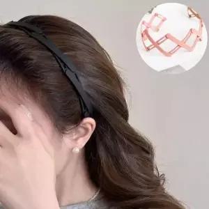 머리띠 접이식 헤어밴드 간편 휴대 포켓 남녀 공용 심플 앞머리 고정 여성 고정용 휴대용