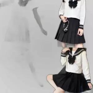 교복몰 화이트라인 블랙 마린 세라복 프레피룩 교복세
