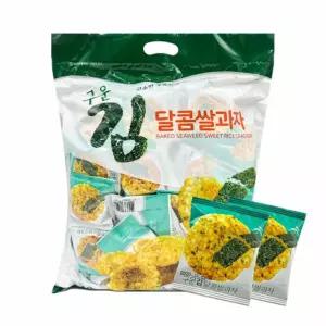 구운김 달콤쌀과자 3개 한입 900g X