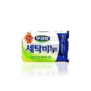 ( )무궁화 세탁비누 230g 가정용 손빨래비누 손세탁 애벌 빨래비누 빨랫비누 찌든때제거 묵은때