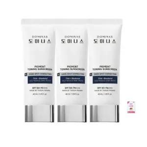 [도미나스] 태극제약 트라넥삼산 알파 비사보롤 선크림 40ml 3개 NEW 2026년 + 폼클렌징