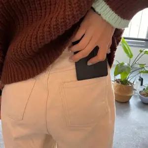 카드홀더 카드지갑 검은색 가죽 슬림 미니카드-WFOAY97