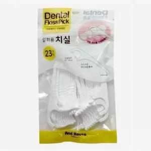 덴탈 치실 음식물 제거 치간 이빨 일회용 치실 23p_25356221