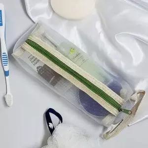 세면백 목욕 메쉬 워시백 파우치 M