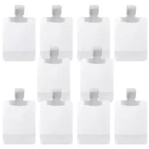 소분용기 휴대용기 샴푸 리필 50ml 투명파우치 10pcs 1set