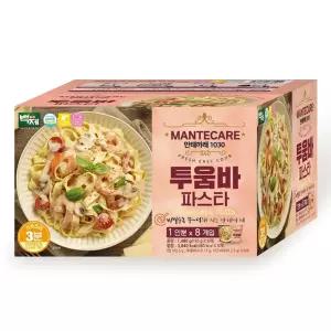 백제 만테까레 투움바 파스타 185g x 8