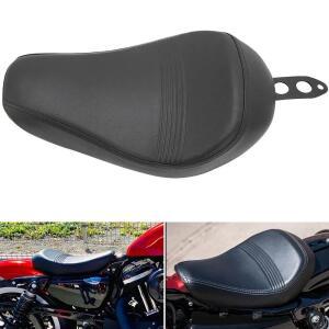 [호환품]Harley Sportster XL 1200 883 72 Forty Eight -up 용 바이크 오토바이 블랙 프론트 라이더 드라이