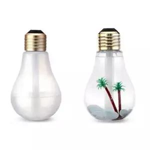 탁상용가습기 오아시스 전구가습기 USB 미니 저소음 LED무드등