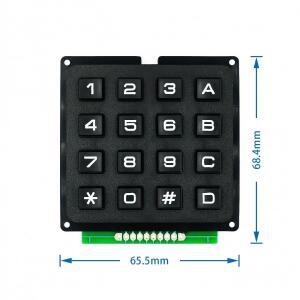 3*4 매트릭스 스위치 키보드 어레이 모듈 ABS 플라스틱 키 12 16 버튼 멤브레인 Arduino 용 DIY