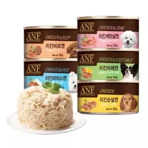 고품질 강아지 ANF 통조림 95g 1P 반려견 습식 캔사료 간식 (WD4EFC5)