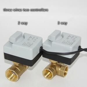 전기 물 흐름 스위치 볼 3 단방향 부숑 밸브 양방향 3선 2제어 AC220V 내부 스레드 스파이크 hvac 도구