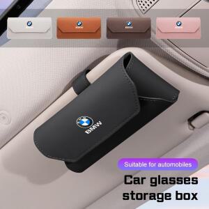 BMW 호환 X1 X3 X4 X5 X6 X7 1 3 5 6 7 시리즈 G20 G30 G11 F15 F16 F48 I7 차량용 선바이저 안경 케이스