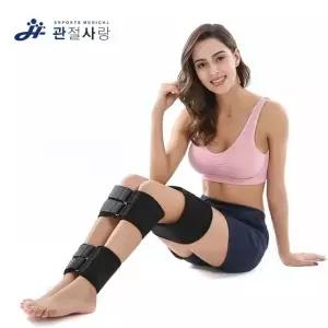 관절사랑 3단 휜다리 벨트 / 내반슬 오다리 자세 AA 바른자세 (W6B448A)