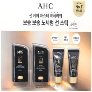 AHC 박세리 선스틱 22g 2개 선크림 10ml 2개 마스터즈 에어리치 프로쉴드 자외선차단제