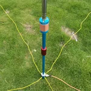 tv안테나 수신기 라디오용 MA-12 100W 7M-50MHz 멀티 밴드 HF 단파 GP 실외 휴대용 안테나