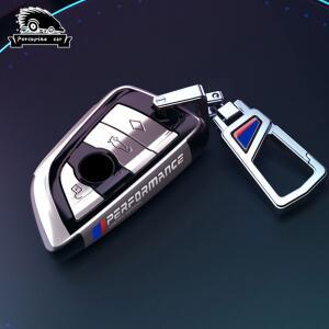 PC 도금 자동차 원격 키 케이스 커버 셸 Fob BMW 호환 X1 X3 X4 X5 X6 F15 F16 G30 G20 3 5 7 시리즈 G01 G
