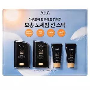 AHC 마스터즈 에어 리치 선스틱 22g x 2 + 선크림 10g x 2 대용량 코스트코