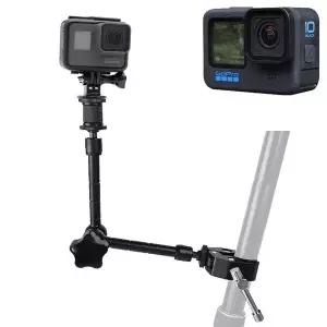 GOPRO10 호환 액션캠 집게 슈퍼 클램프 마운트 거치대 스탠드 (W97D28E)