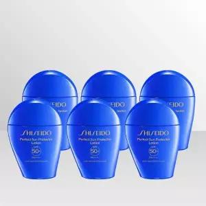 [셀러허브]시세이도 퍼펙트 UV 프로텍터 파란자차 50ml (SPF50+/PA++++) x 6개 (S49886408)