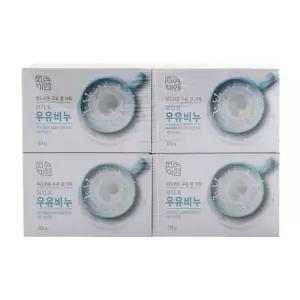 무궁화 세안비누 우유비누 90g 4입 (WEB42E4)