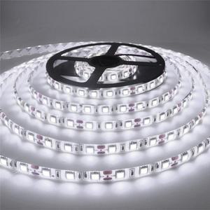 DC 12V 5M 300led RGB LED 스트립 SMD 2835 블루 레드 그린 옐로우 화이트 웜 유연한 리본 테이프 램프 다