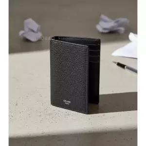 26SS VERTICAL CARD HOLDER IN GRAINED CALFSKIN (10K873GTH 38SI) (버티컬 카드 홀더 인 그레
